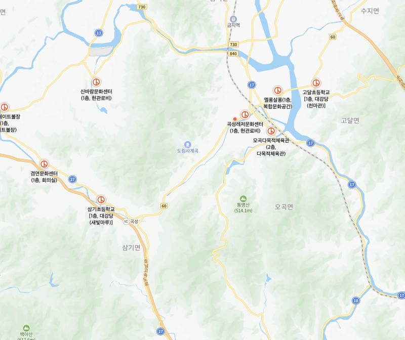 전라남도 투표소