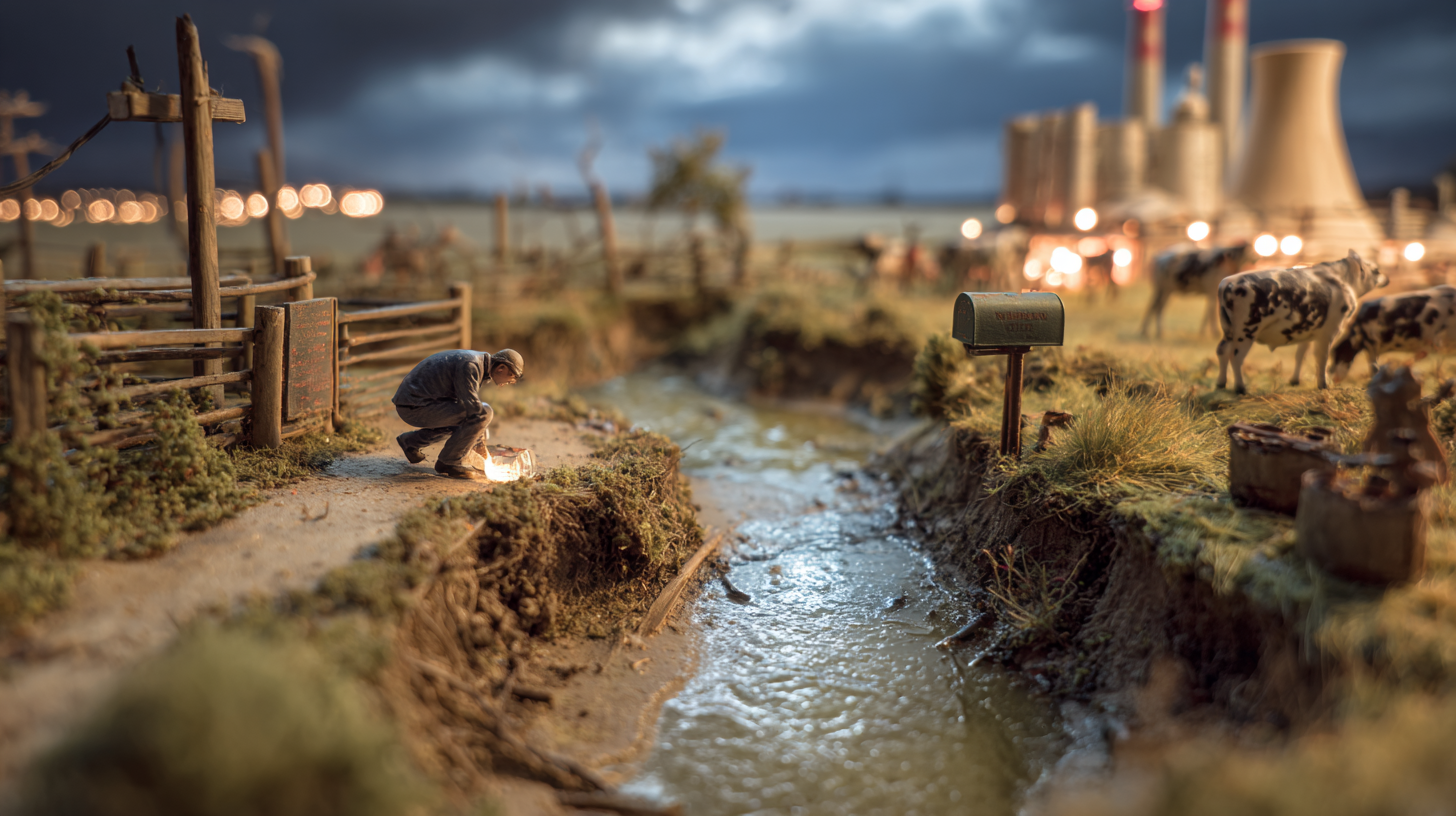 미니어처풍으로 재해석한 다크 워터스 장면 by pearl's review