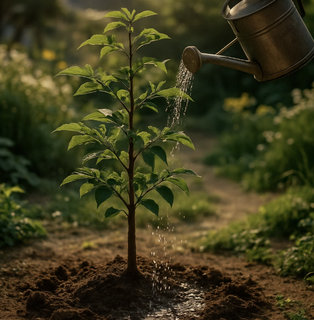 비결 3. 과한 사랑은 금물, '물'과 '거름'