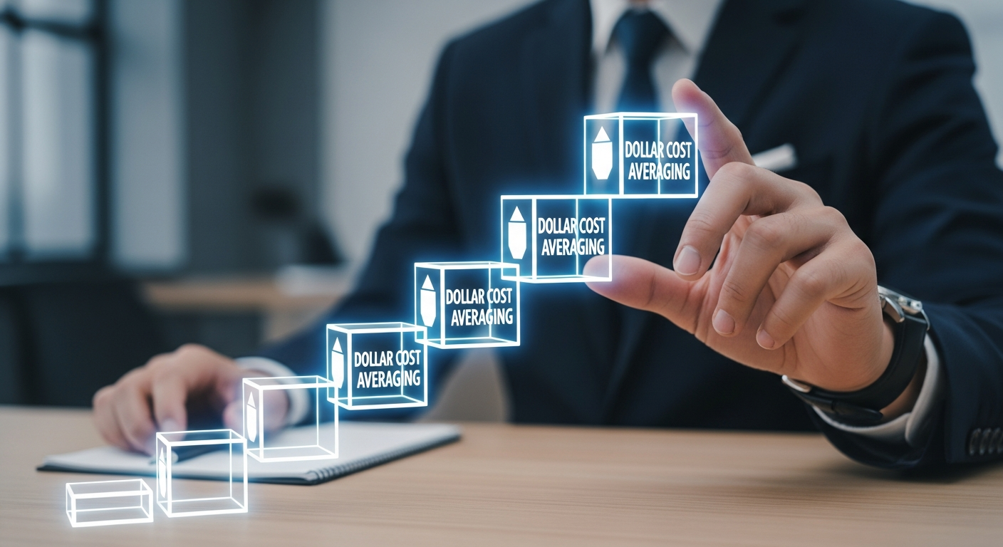 금값 변동성을 활용한 분할 매수 DCA 투자 전략 시각화 차트