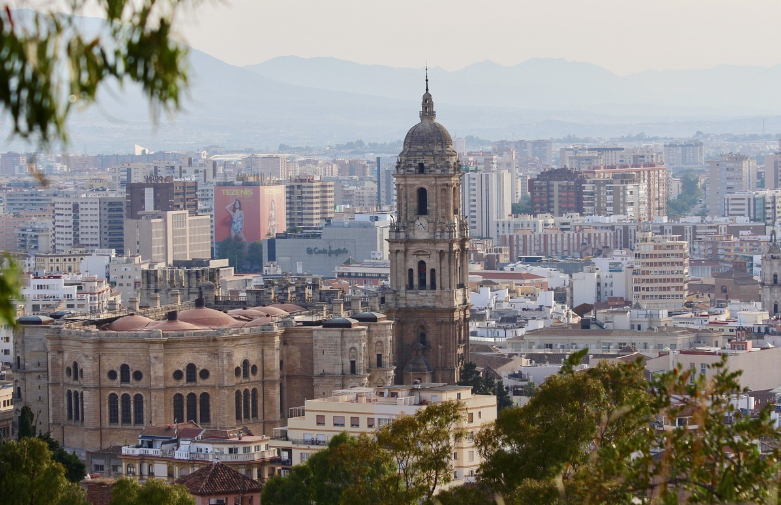 말라가 도심 풍경