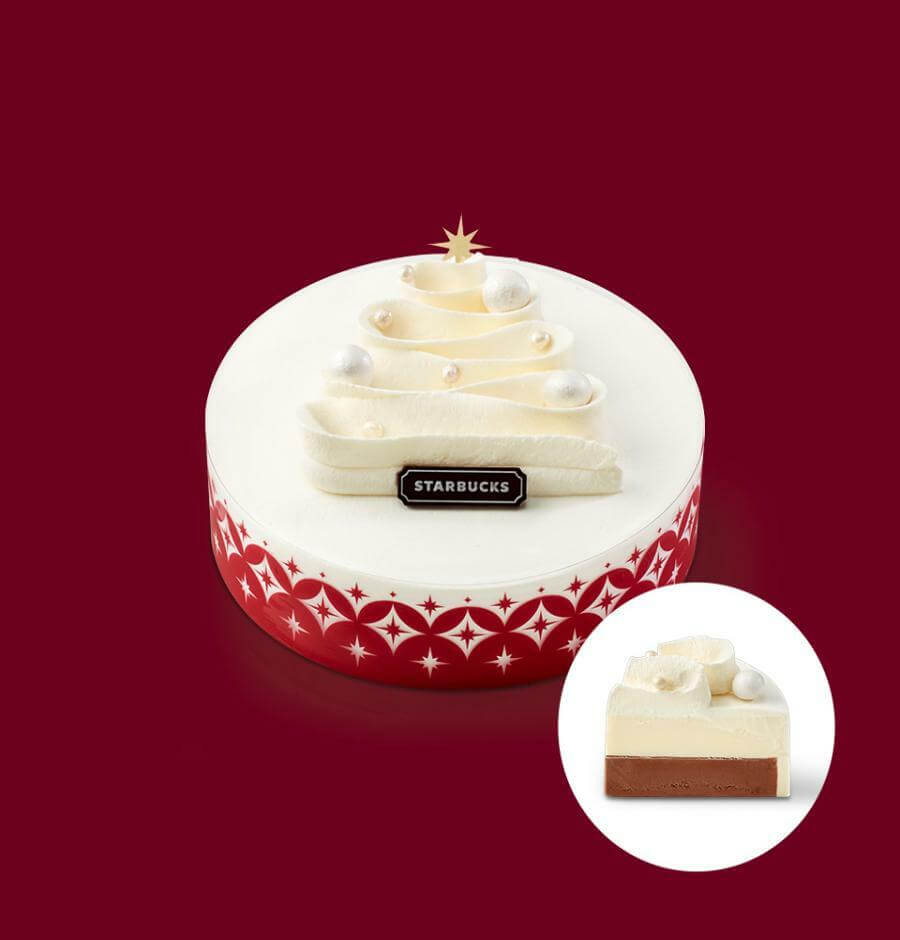 스타벅스크리스마스케이크