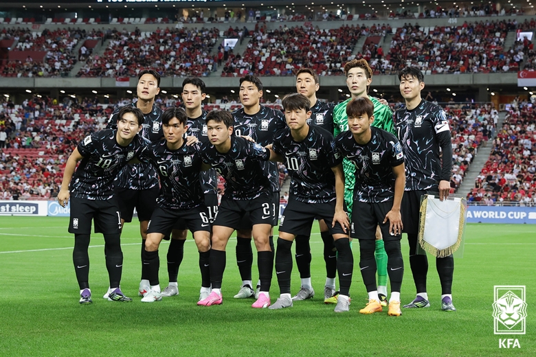 대한민국 축구대표팀 - 출처:대한축구협회