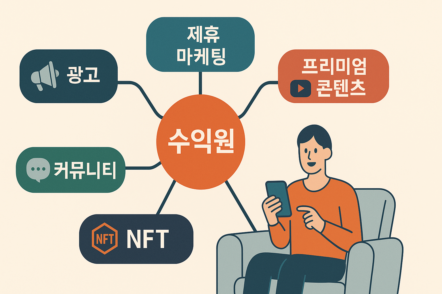 "핀플루언서 수익 구조와 진화"에 대한 이미지입니다.