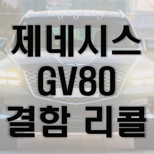 gv80 결함