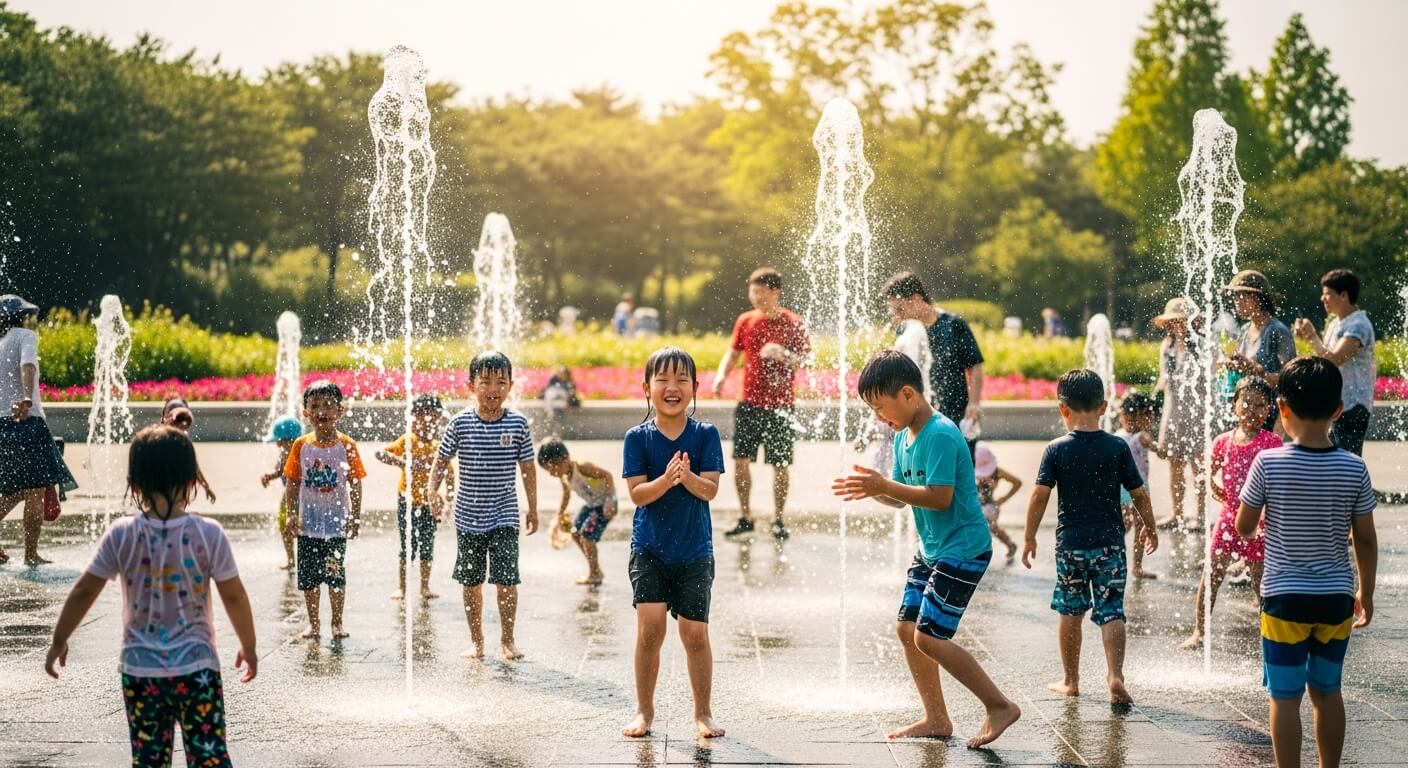 초등학교 여름방학 순천만국가정원