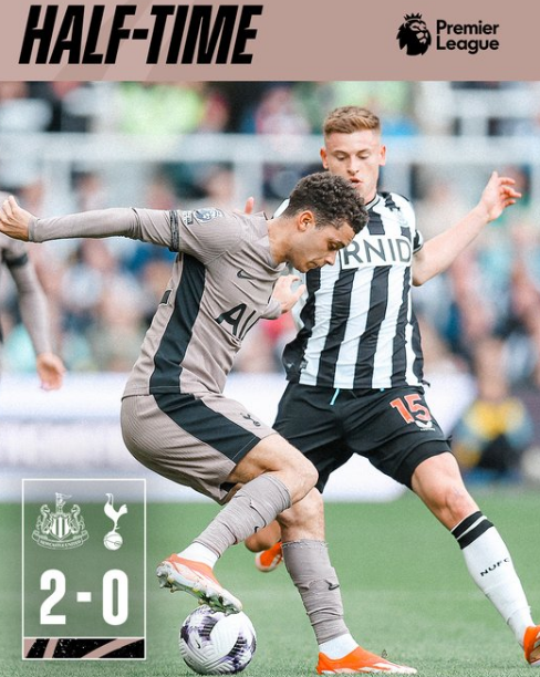 토트넘 뉴캐슬 4-0 참패, 경기분석