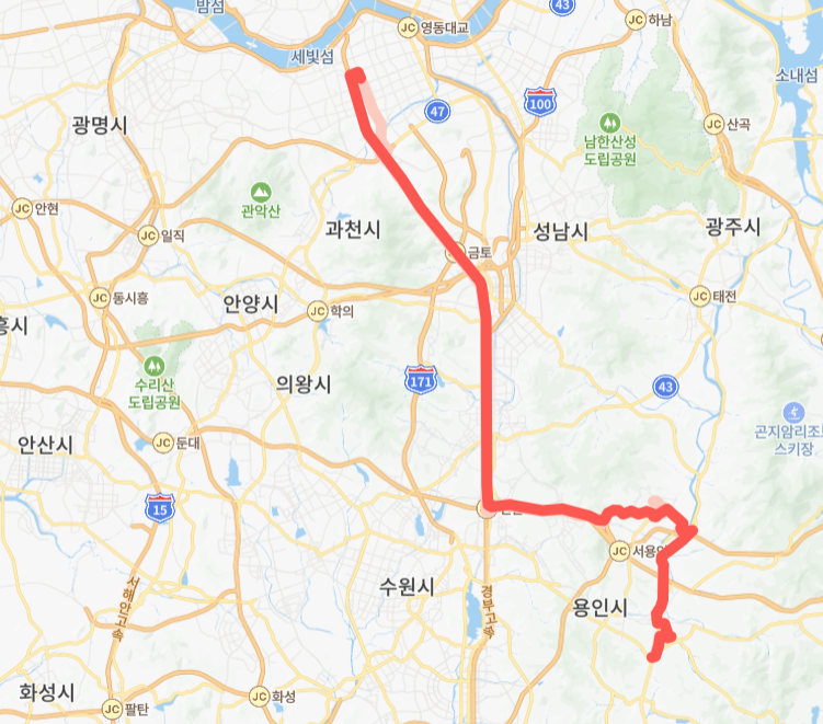 서울-용인-5002A번-버스-노선