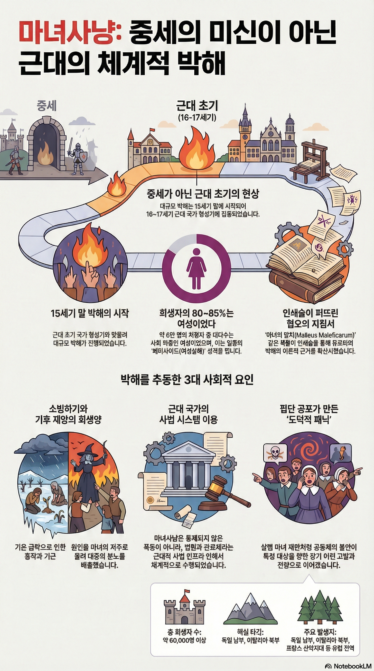 마녀사냥은 근대의 체계적 박해