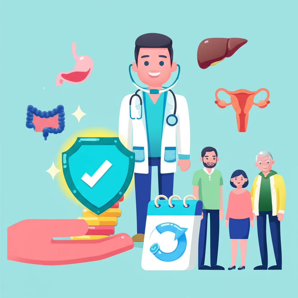 국민건강보험 건강검진 무료 혜택과 암..