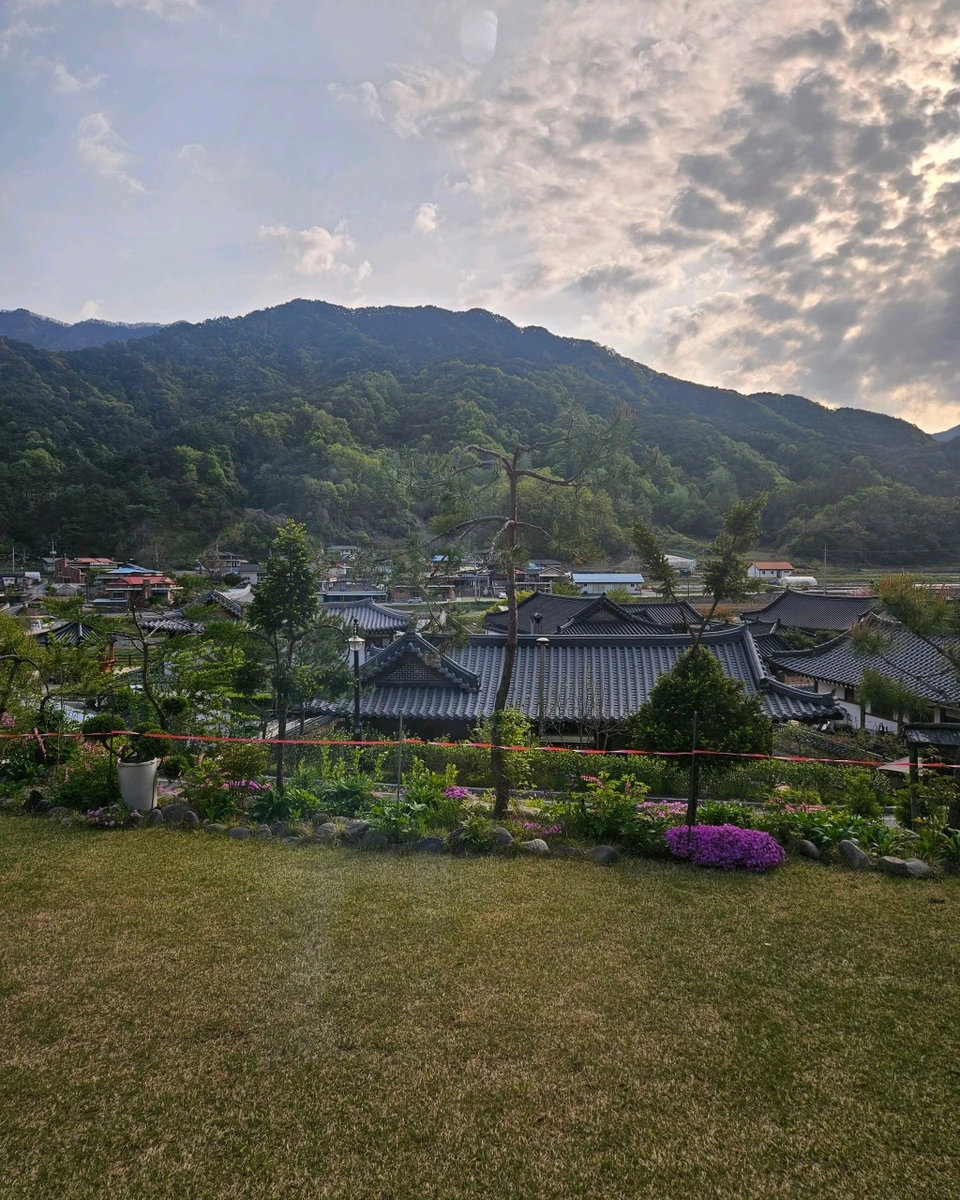 단양별빛한옥펜션 - 저녁노을