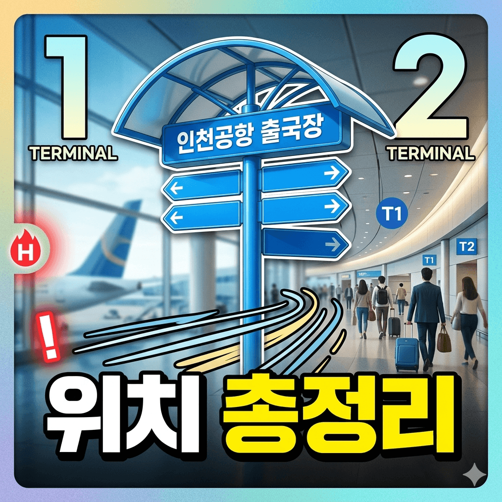 인천공항 출국장 위치
