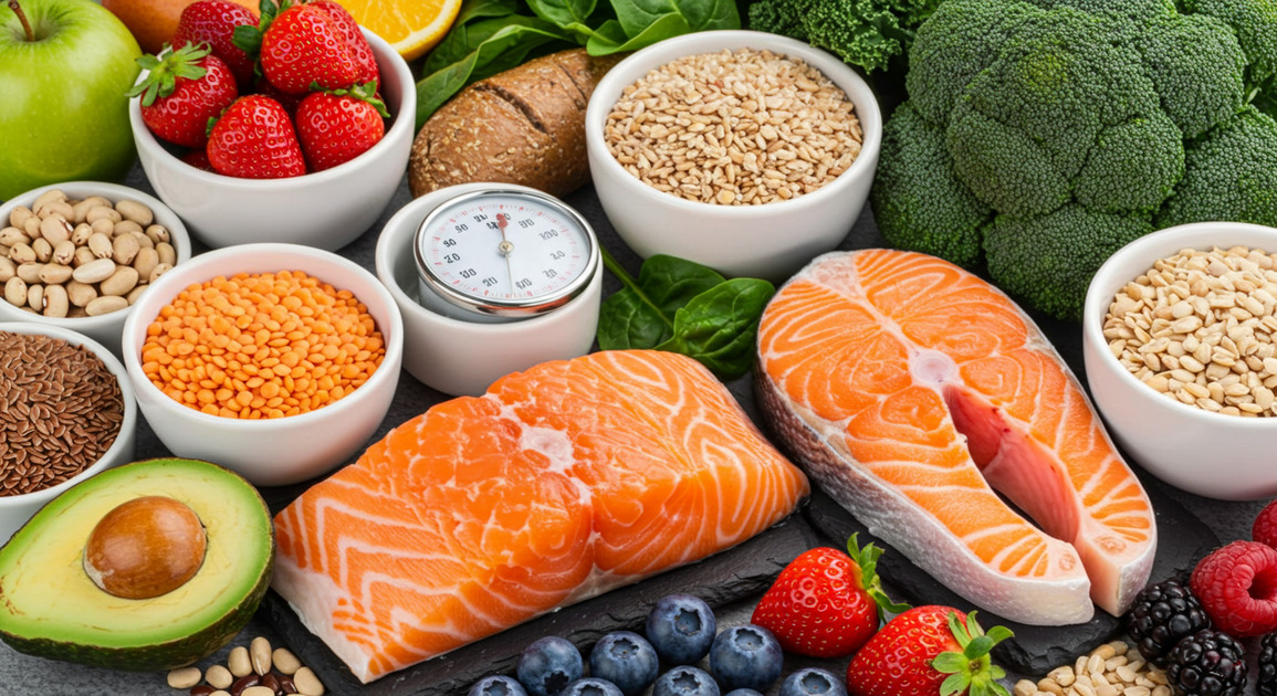 혈압 낮추는 음식 이미지