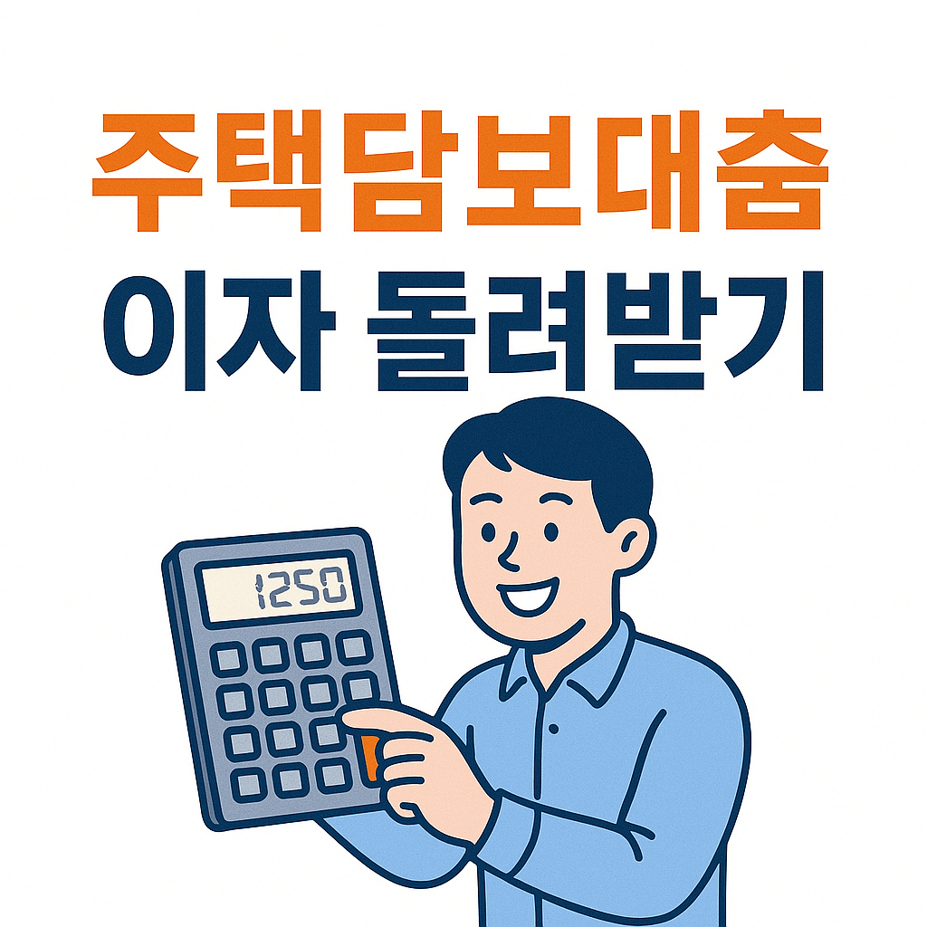 최대 2천만 원 돌려받는 주택담보대출 이자 공제 신청법