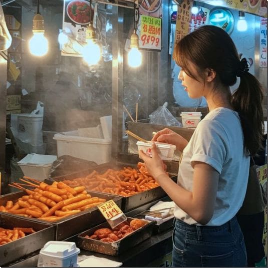 고중성지방혈증의 주요 원인 과도한 탄수화물, 떡볶이 사는 여성