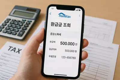 종합소득세 환급금 조회 방법: 환급일 입금 시기, 환급 대상 확인법