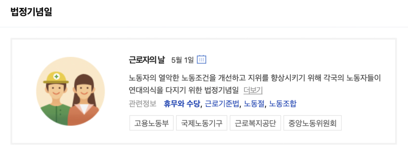 근로자의 날 근무수당