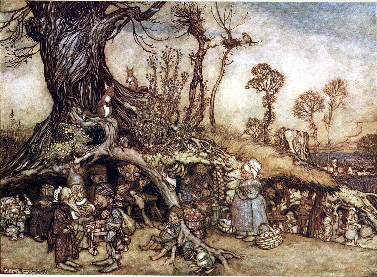 아서 래컴(Arthur Rackham) Rackhams Book of Pictures-071