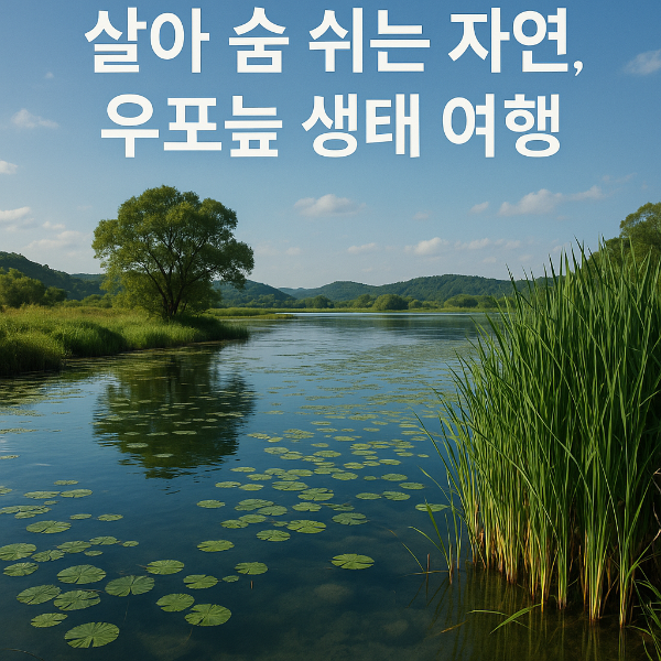 창녕 우포늪 여행 가이드 &ndash; 살아있는 생태 박물관