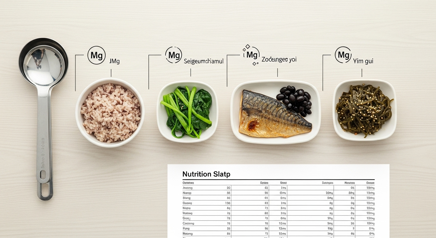마그네슘이 풍부한 음식