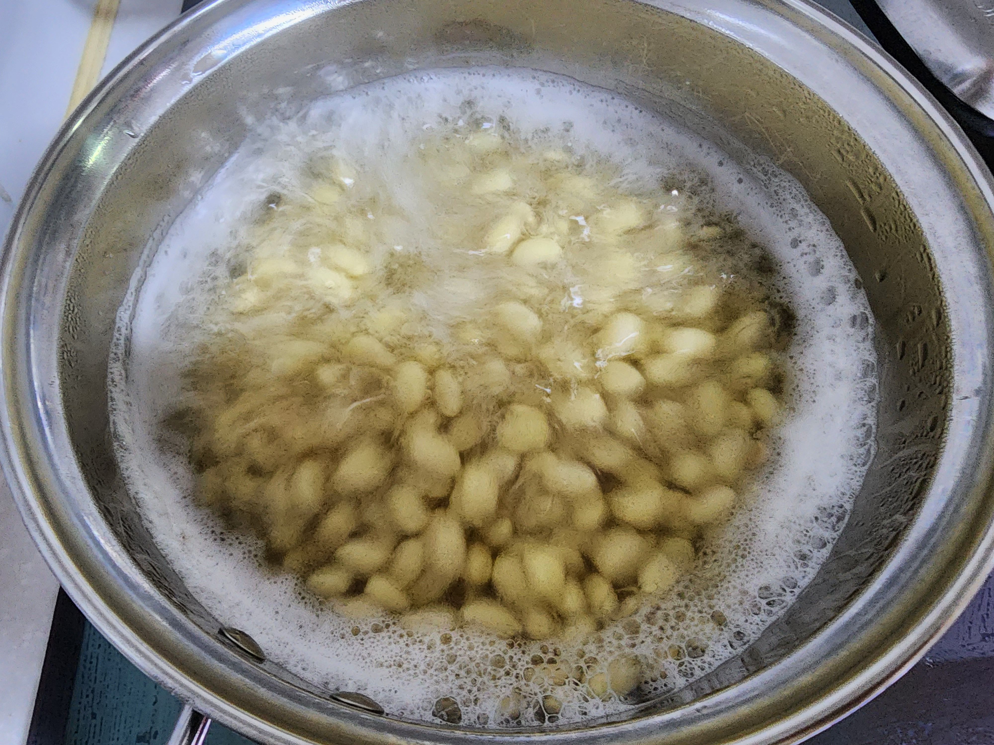 콩물 만들기, 고소하게 콩국수 콩삶기