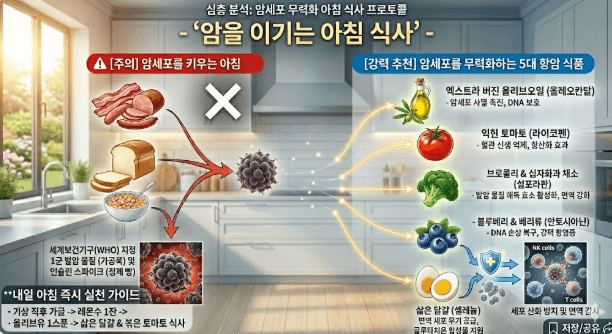 암을 이기는 아침식사