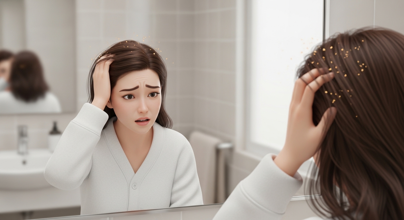 두피 건강을 위한 영양 섭취와 습관