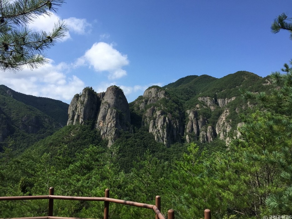 주왕산