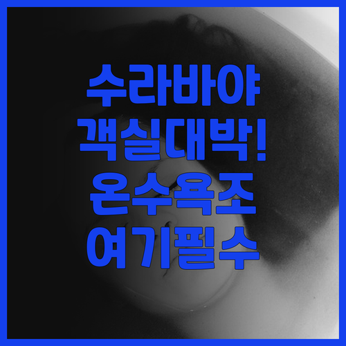 호텔 오발 수라바야 후기 넓은 객실과..