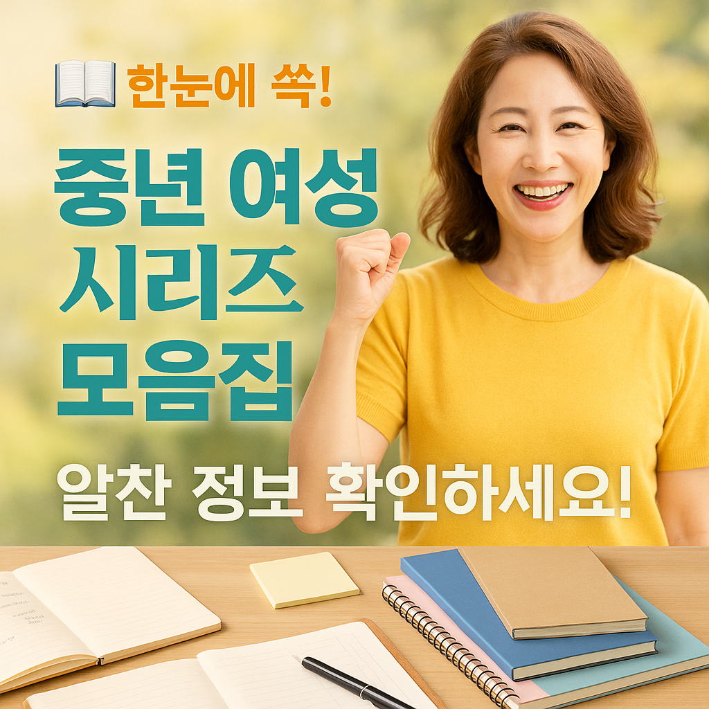 👸중년 여성 시리즈 모음집