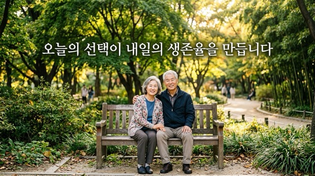 림프종 치료 후 일상 회복 희망적 이미지