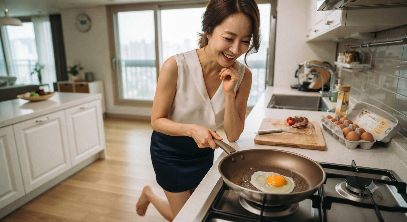 노른자 색깔이 더 노랗다고 품질이 좋을 것이라 여기는 주부