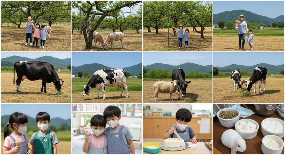 아이들과 함께하는 농장에서 배우는 자연과 생명의 소중함 여행