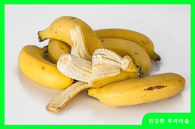 칼륨이 많은 음식 - 바나나