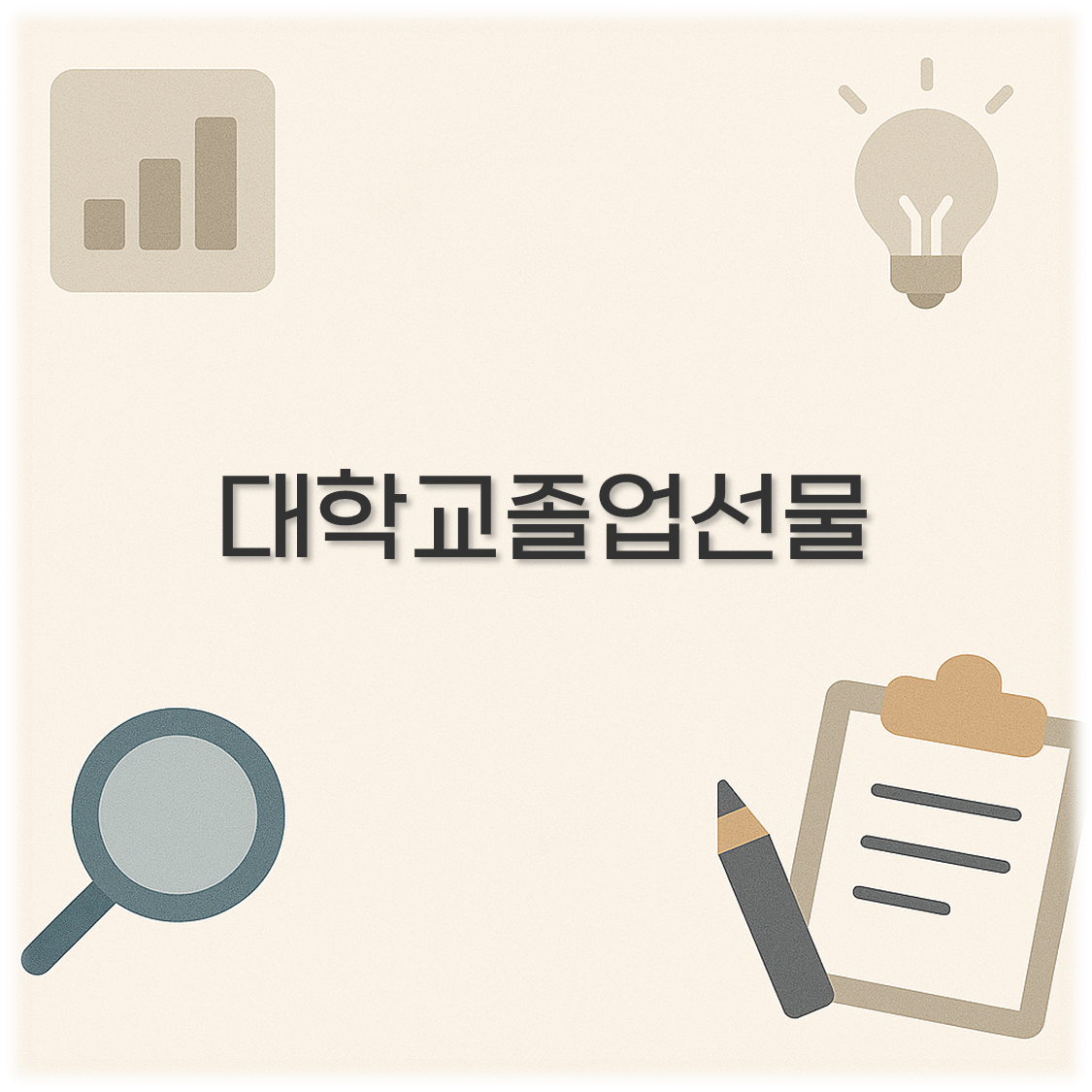 대학교졸업선물