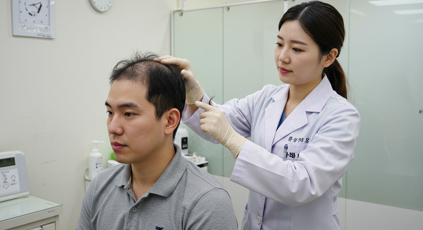 정수리 탈모 치료