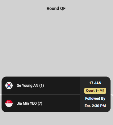 안세영 경기일정: 2025 BWF 인도 배드민턴 오픈