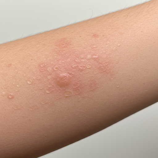 두드러기 이미지