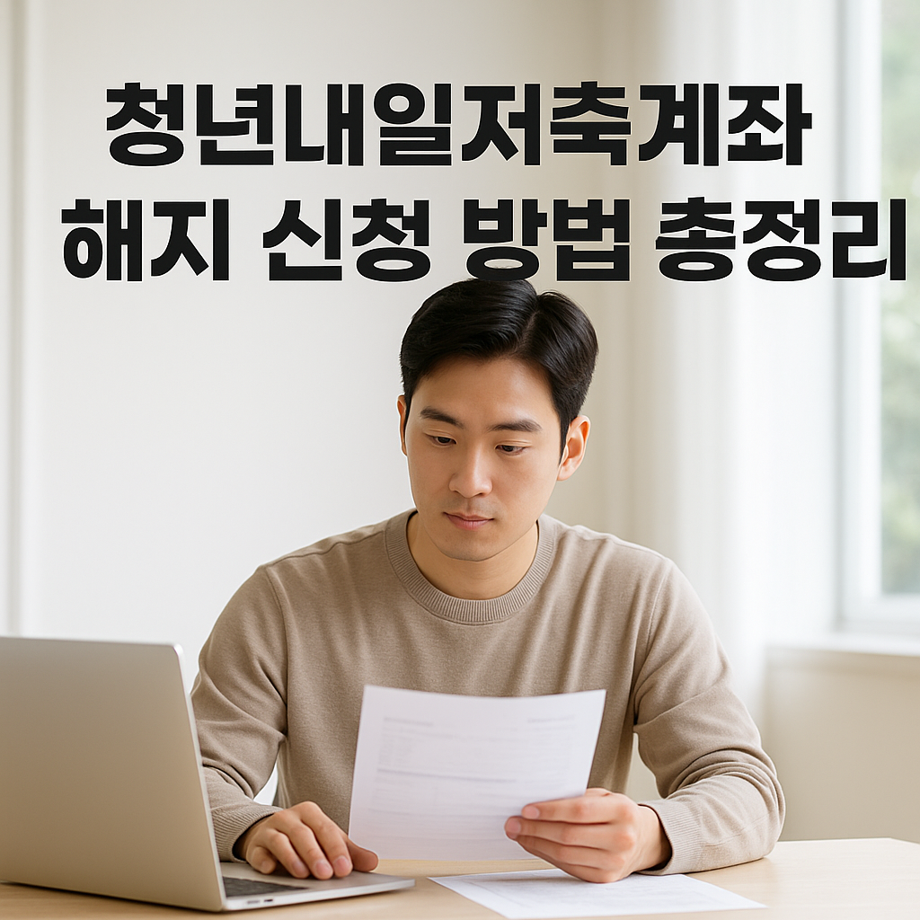 청년내일저축계좌 첫 만기 지급 시작!