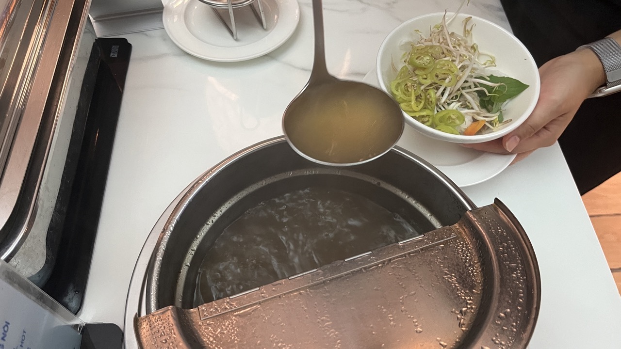 로즈 라운지 음식