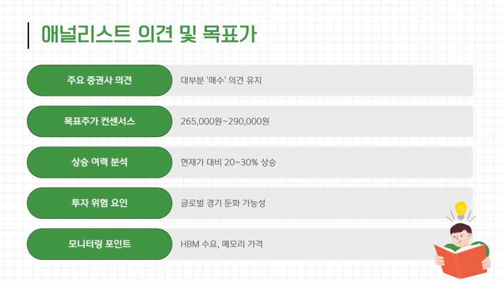 SK하이닉스 4분기 실적 및 2025 주가 전망