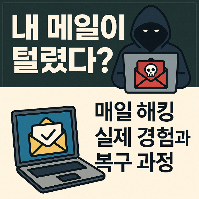 내 메일이 털렸다? 메일 해킹 실제 경험과 복구 과정