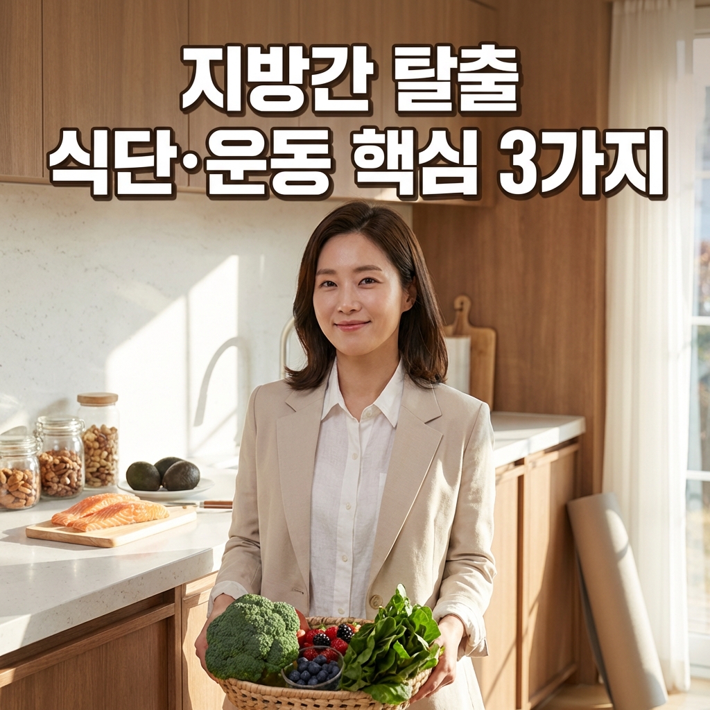 지방간 원인 없애는 법, 식단 운동 관리 방법 총정리