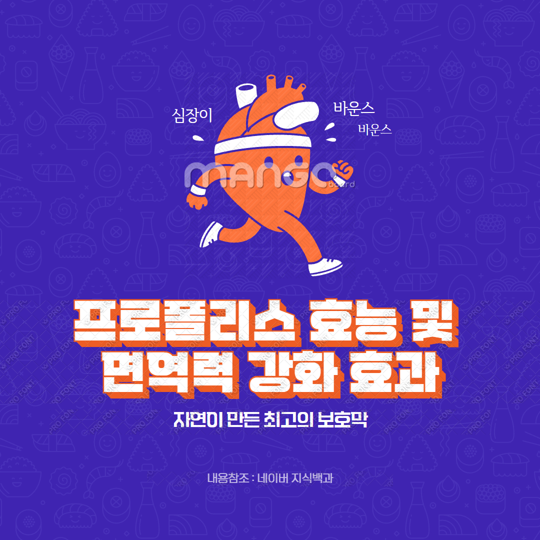 프로폴리스 효능 및 면역력 강화 효과