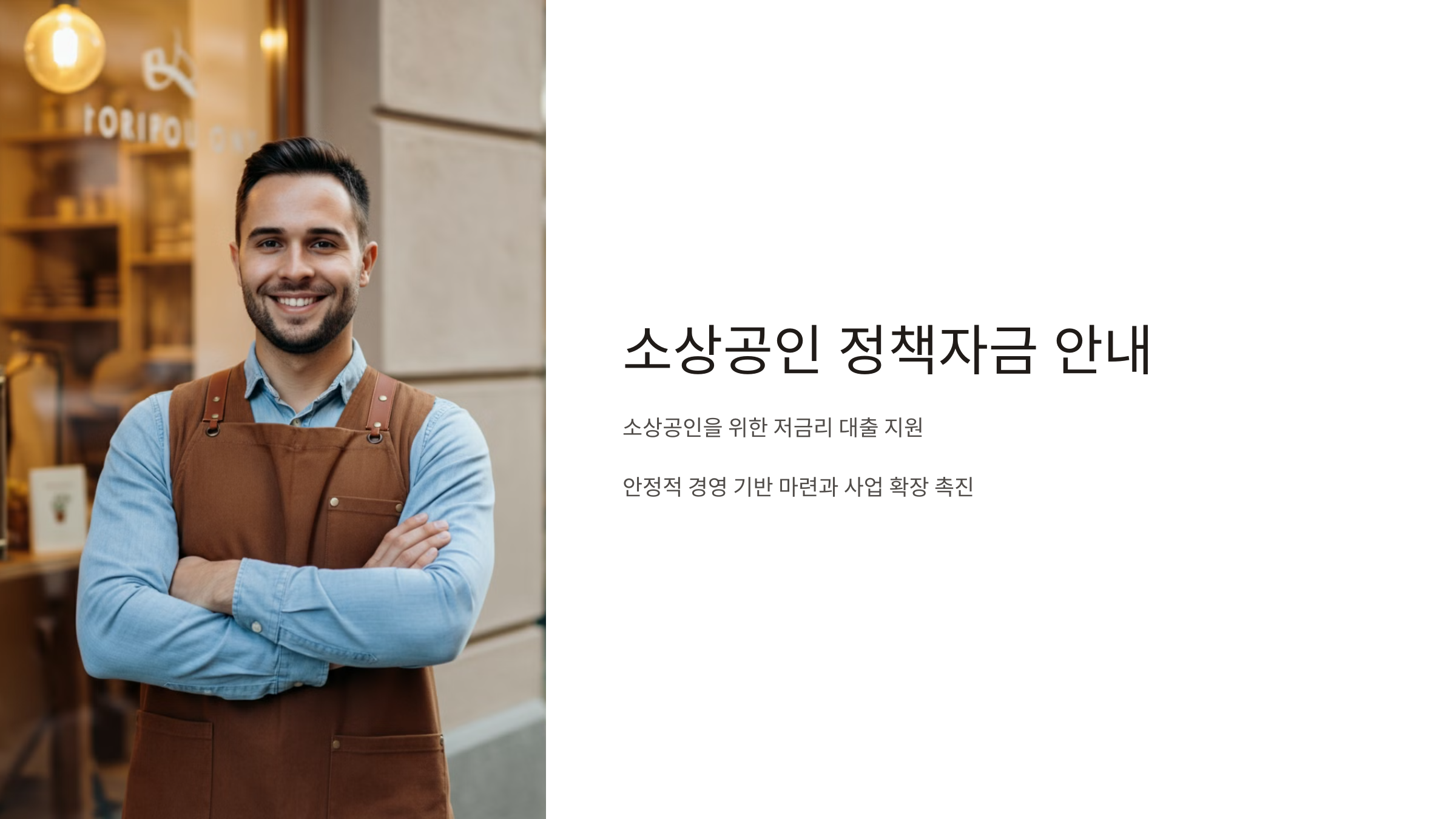 소상공인 정책자금