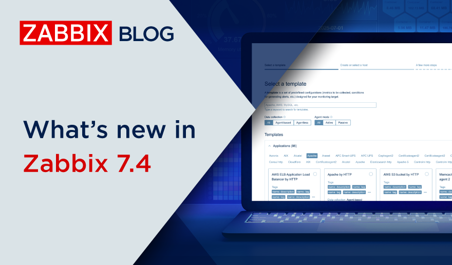 Zabbix 7.4 업데이트 안내