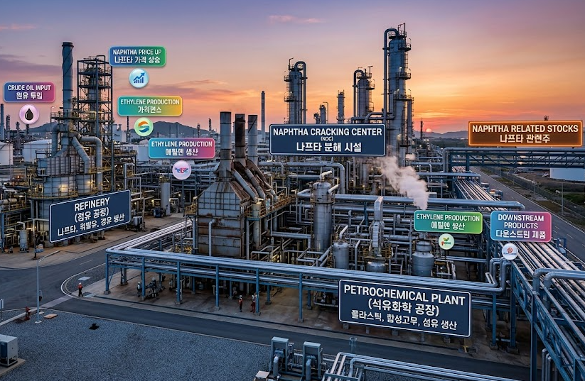나프타란? 관련주 수혜주 및 체크포인트