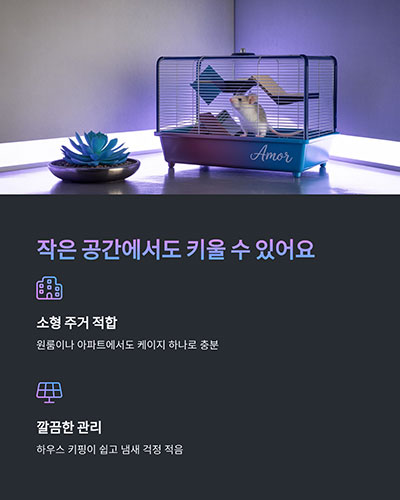 소형 공간에서도 가능