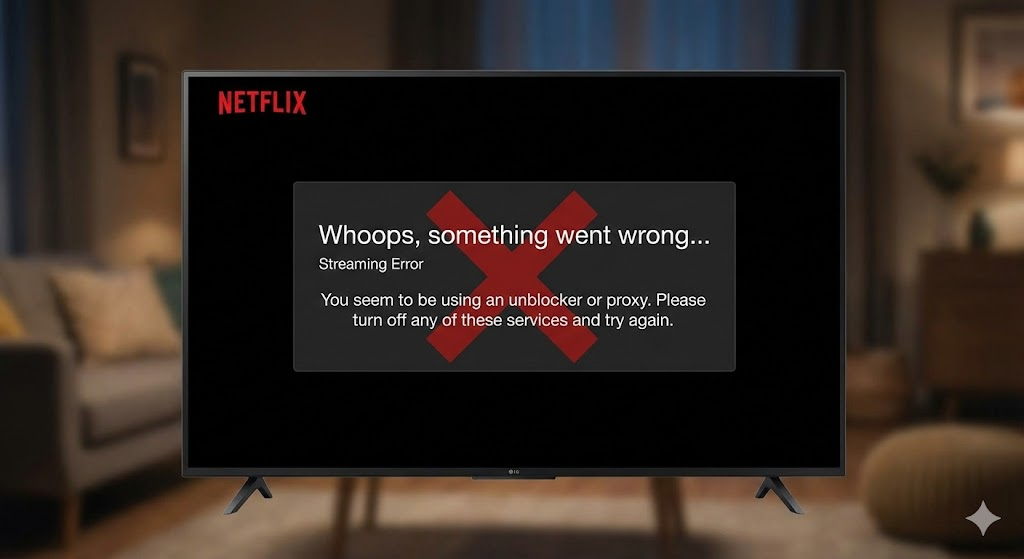 넷플릭스가 VPN을 막는 이유와 원리