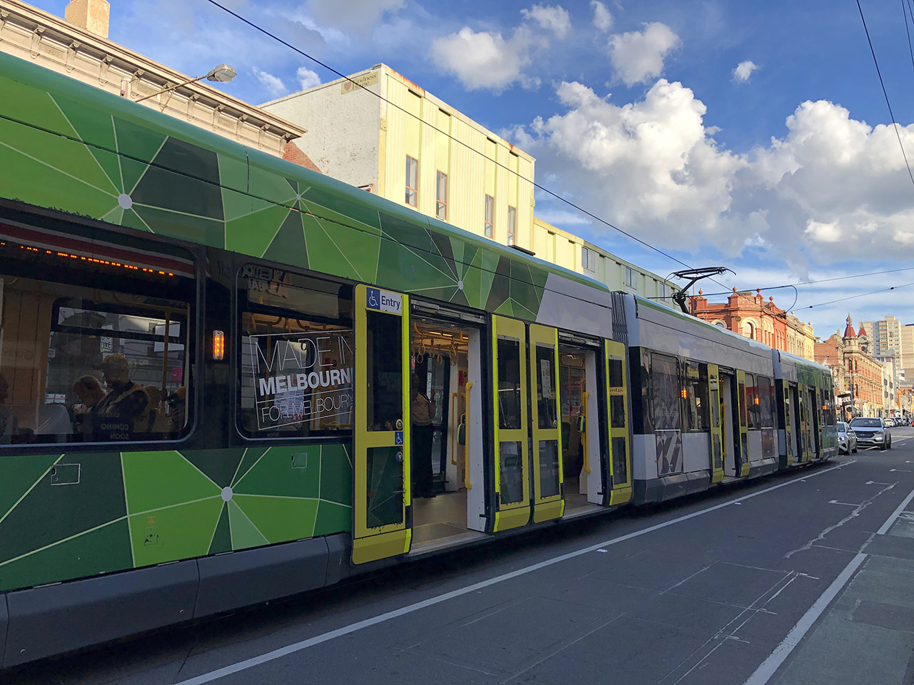 멜버른 유료 트램 존